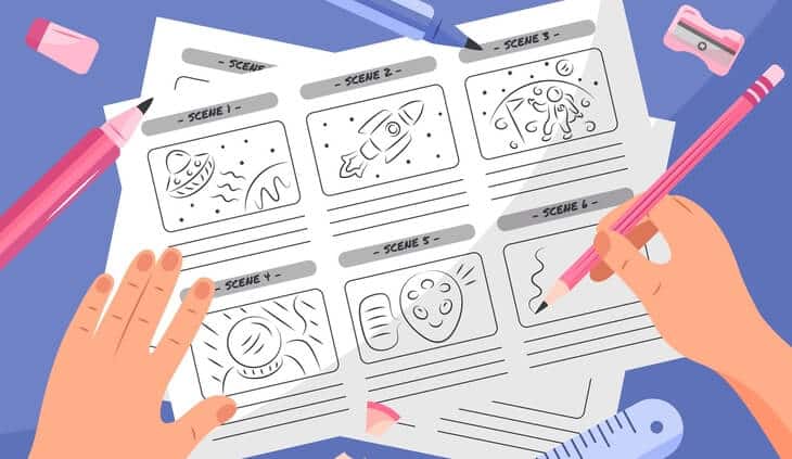 Difference between Storyboard and Mood Board - Impress Video