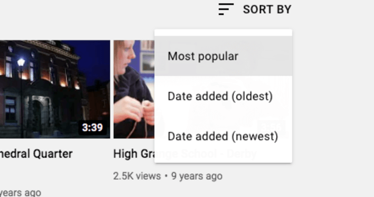 YouTube SEO guide - most viewed videos keyword