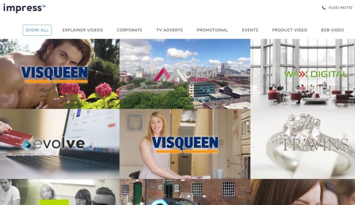 make a video library in your website