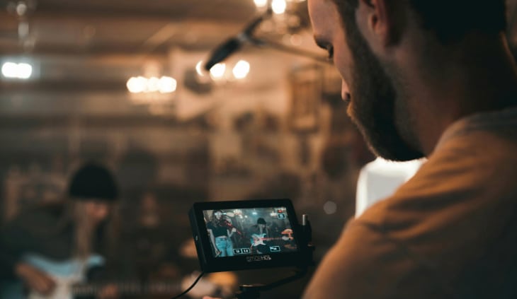 giving human touch to videos with live-action